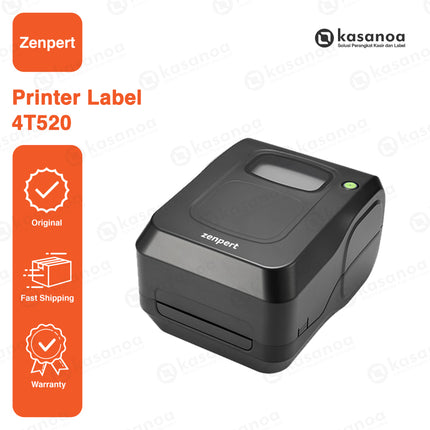 Printer Label Sticker Barcode TSC Zenpert 4T520 USB