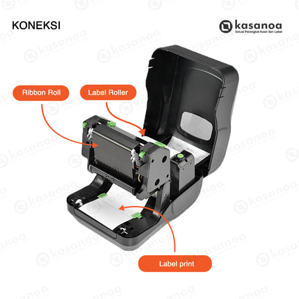 Printer Label Sticker Barcode TSC Zenpert 4T520 USB