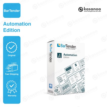 Software Barcode BarTender Automation Aplication BTA-2