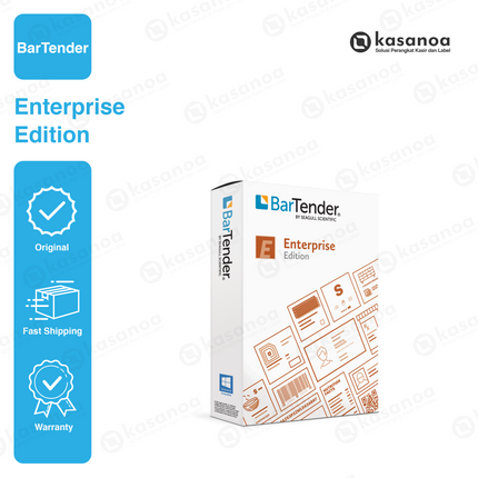 Software Barcode BarTender Enterprise Aplication BTE-3