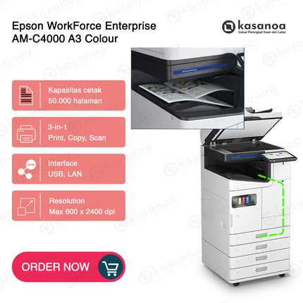 Printers WorkForce Enterprise Epson AM-C4000 Inkjet Color