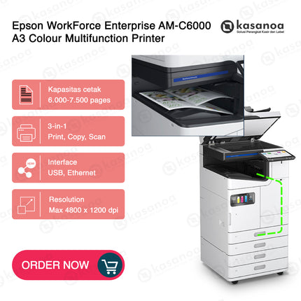 Printers WorkForce Enterprise Epson AM-C6000 Inkjet Color