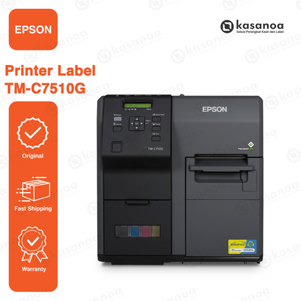 Printer Label Sticker Barcode Epson ColorWorks C7510G Inkjet Color