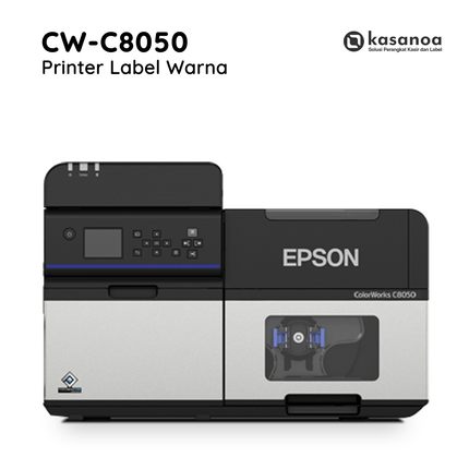 Printer Label Sticker Barcode Epson ColorWorks CW-C8050 Inkjet Color