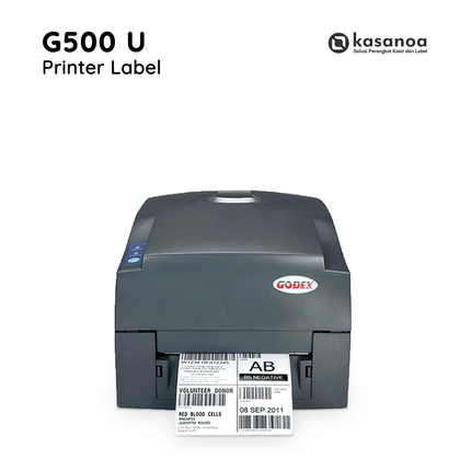 Printer Label Sticker Barcode Godex G500 USB