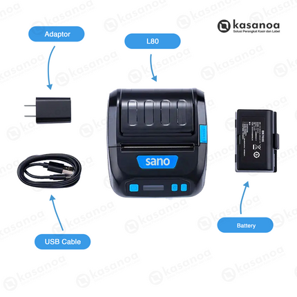 Printer Kasir Mobile Bluetooth Sano L80