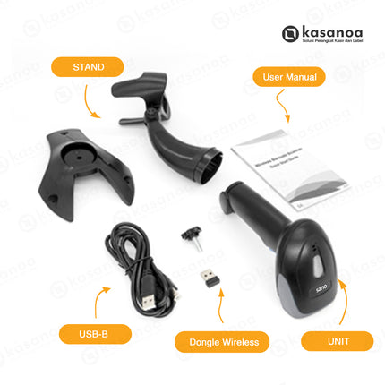 Barcode Scanner Sano LS210B 2D Bluetooth