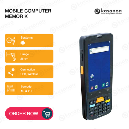 Barcode Scanner PDA Datalogic Memor K Mobile Android