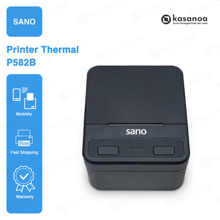Printer Struk Kasir POS Bluetooth Sano P582B Desktop