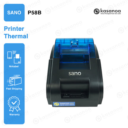 Printer Struk Kasir POS Bluetooth Sano P58B Desktop
