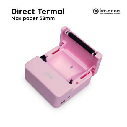 Printer Struk Kasir POS Bluetooth Sano P58P Mobile - Pink