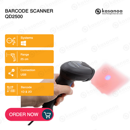 Barcode Scanner Datalogic QD2500 1D & 2D