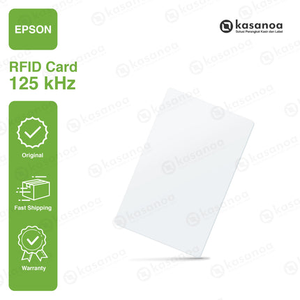 Kartu ID Card RFID Proximity Thin Blank 125 kHz