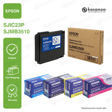 Epson SJIC23P (Y, M, C, K) Ink Cartridge
