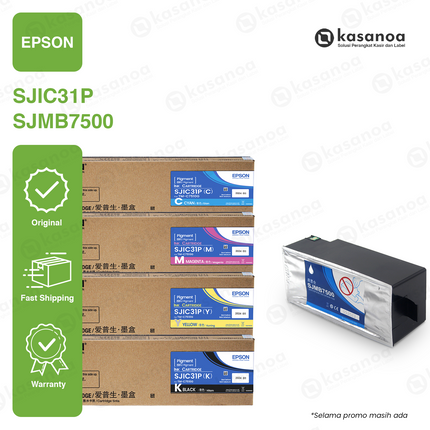 Epson SJIC31P (Y, M, C, K) Ink Cartridge