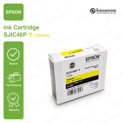 Epson SJIC46P (Y) Yellow Ink Cartridge