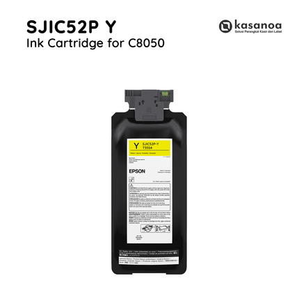 Epson SJIC52P (Y) Yellow Ink Cartridge, C13T55S400