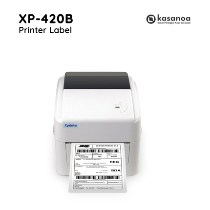 Printer Label Sticker Barcode Xprinter XP-420B USB + Bluetooth