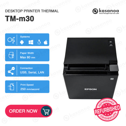 Printer Struk Kasir POS Epson TM-M30 Refurbish