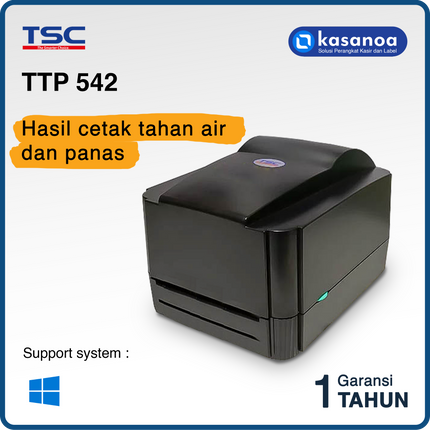 Printer Label Sticker Barcode TSC TTP542 USB, RS232